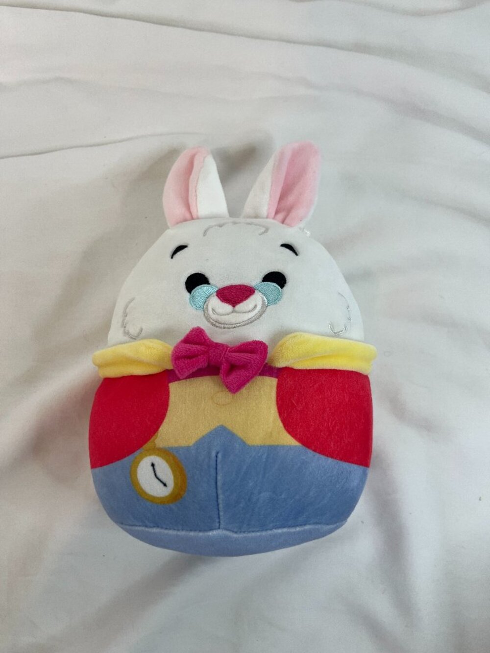 Squishmellow Disney Alice in Wonderland 8" White Rabbit Plush